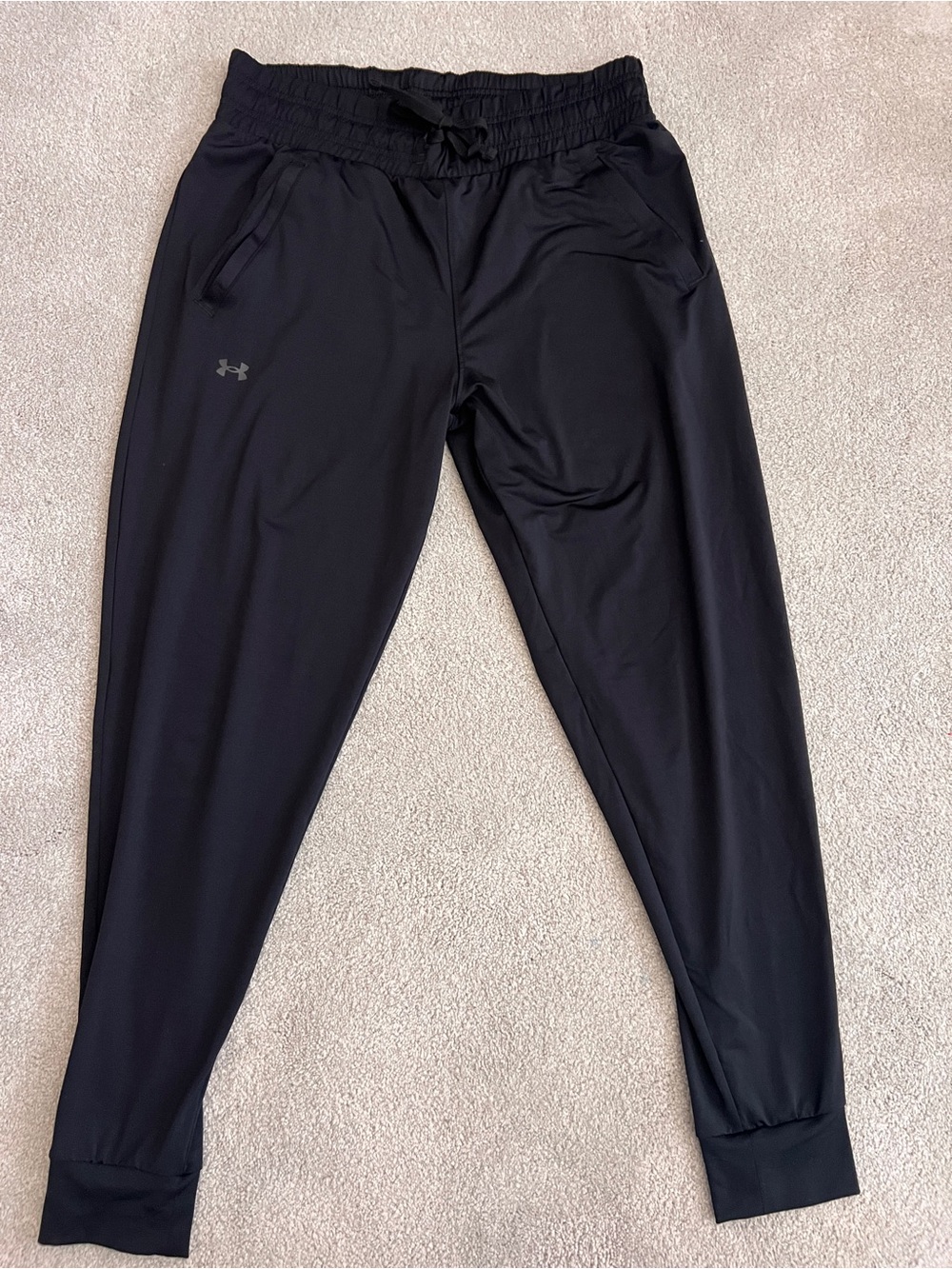 Under Armour Black Athletic Joggers – Medium